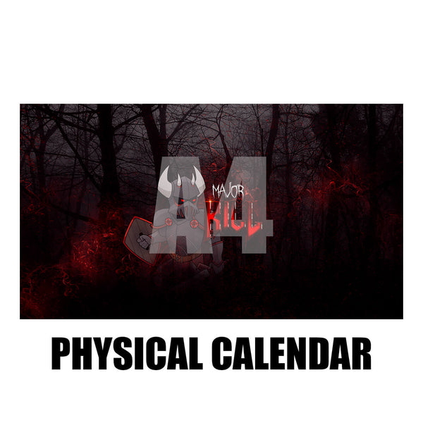 Majorkill Cosplay Calendar A4 - 2023